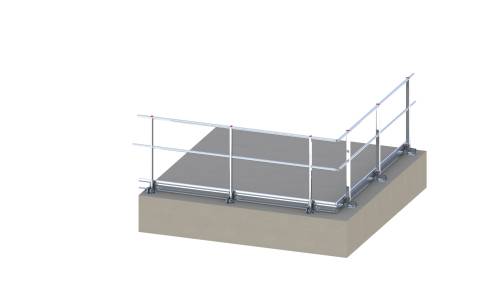 ALU-GUARD Bodenbefestigung