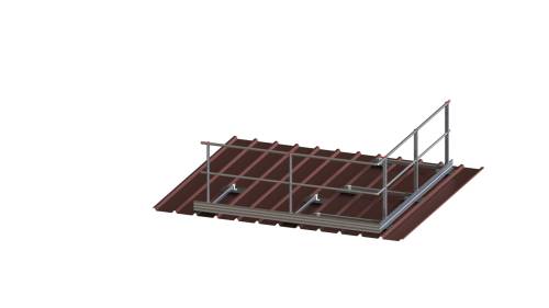 ALU-GUARD Befestigung am Blech