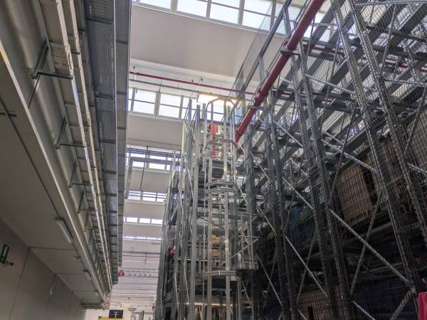Sicurezza in magazzini verticali